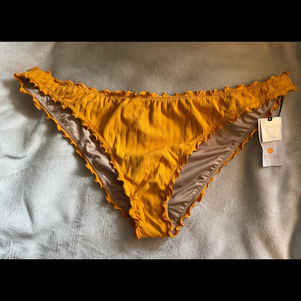 NWT mustard yellow bikini bottoms from Target